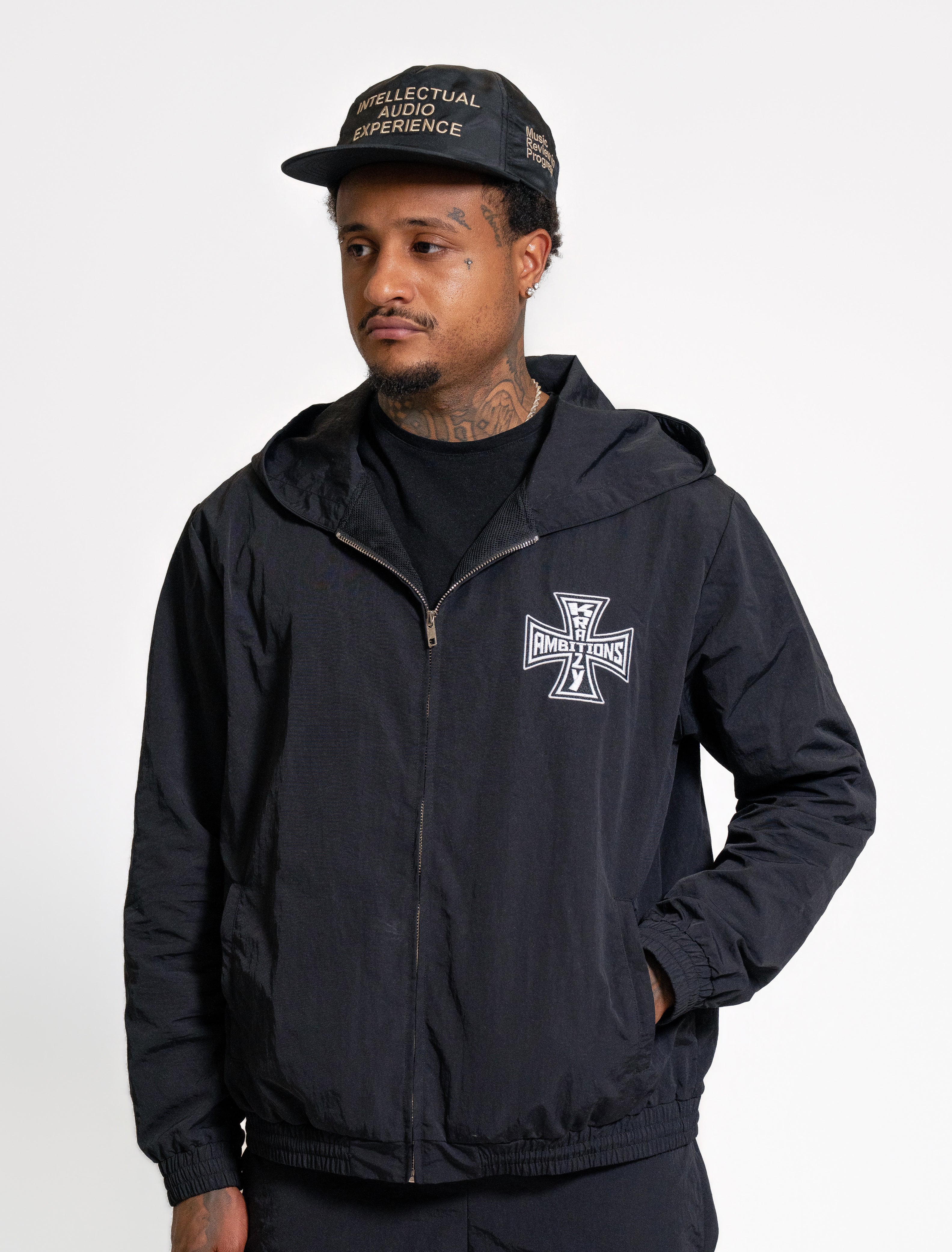 Summer Essential Nylon Jacket Black
