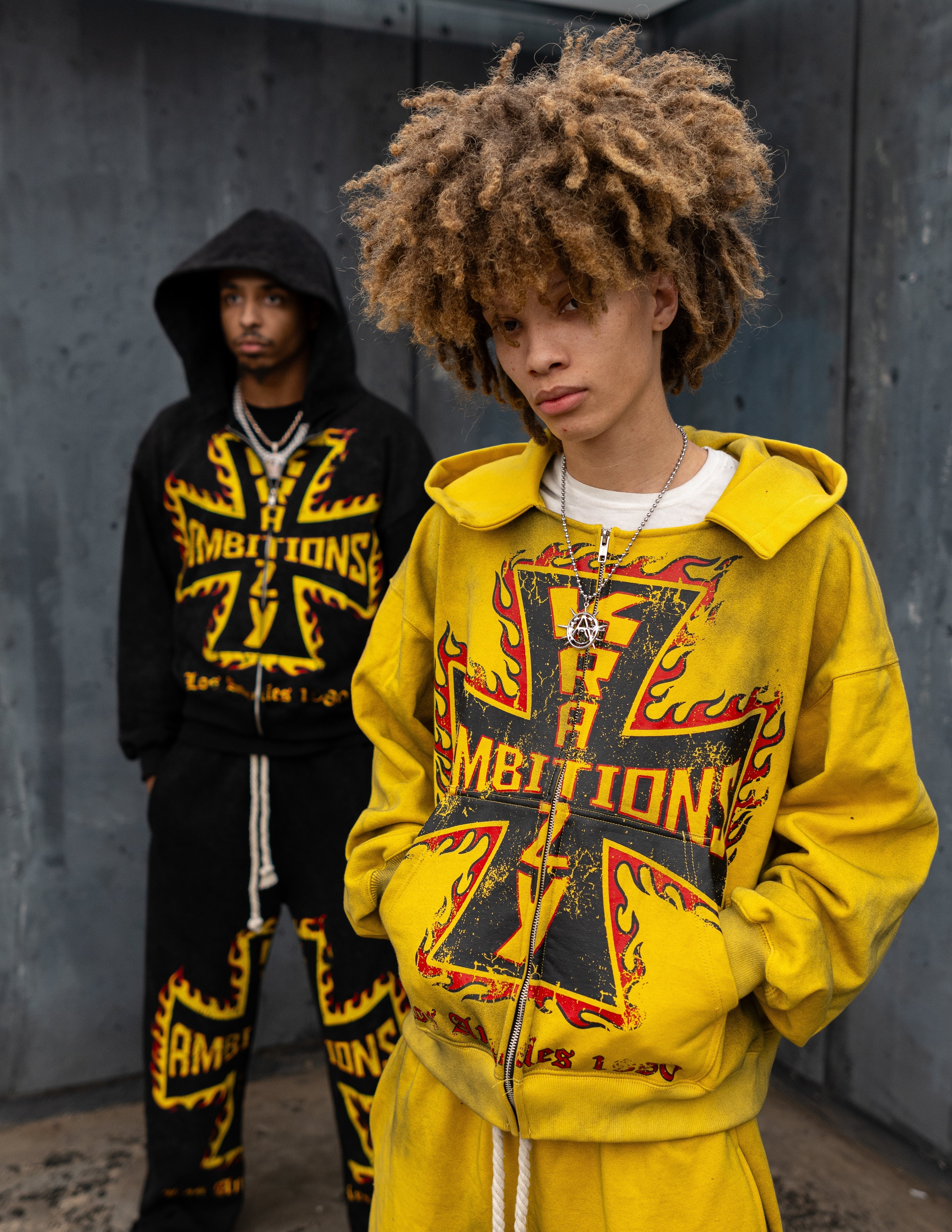 Yellow Midnight Riders Jacket-thumbmail-3